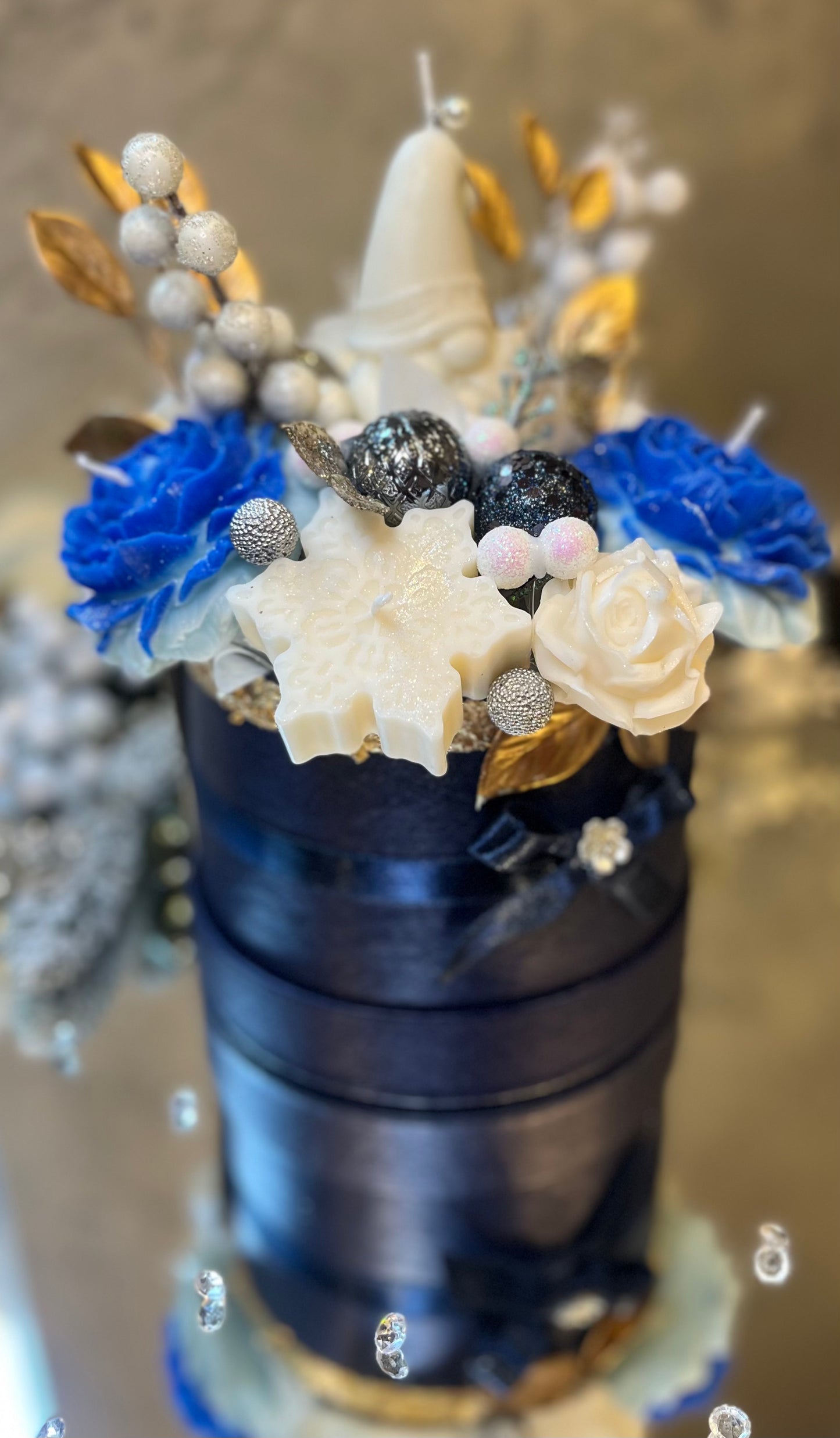 Midnight Noël Luxury Candle Bouquet