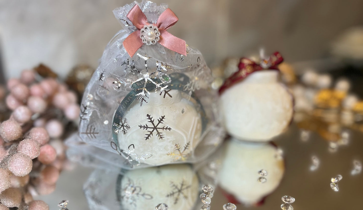 Christmas Ornament Candles 🎁