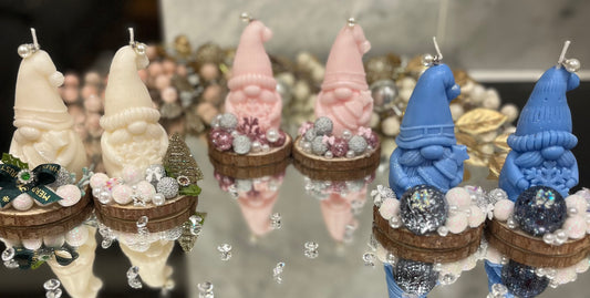 Christmas Gnome Candles ❄️