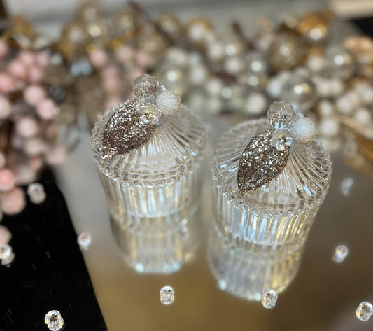 Crystal Christmas Candles 💎