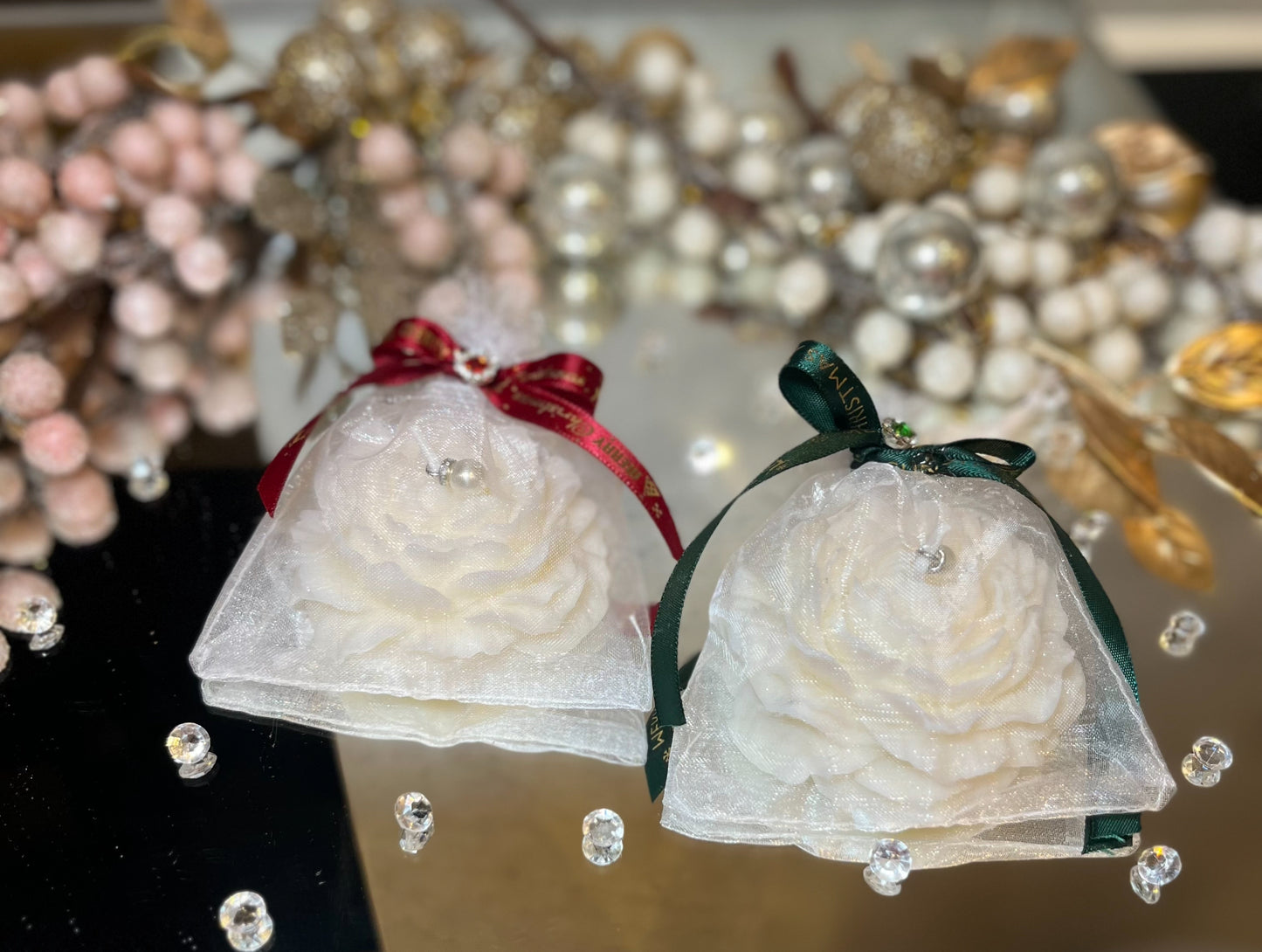 Festive Peony Flower ❄️