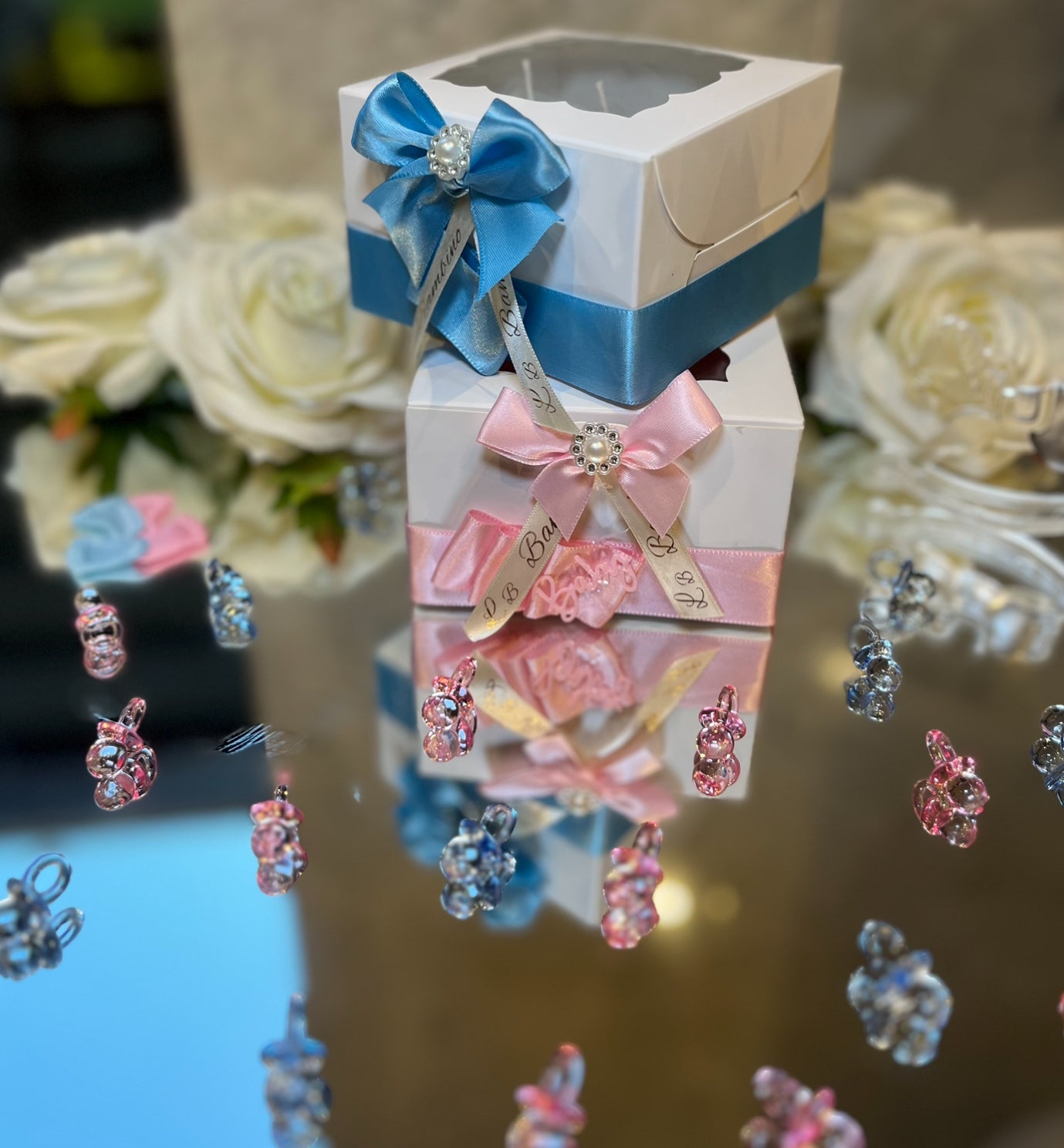 Baby Girl + Baby Boy candle boots ♥️🍼