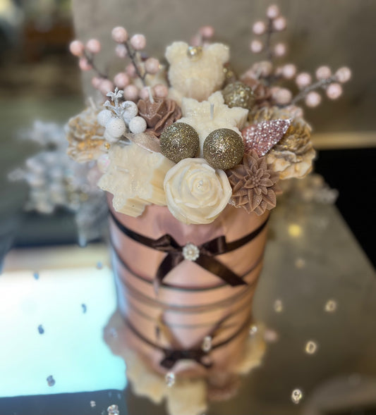 Champagne Blush Candle Bouquet