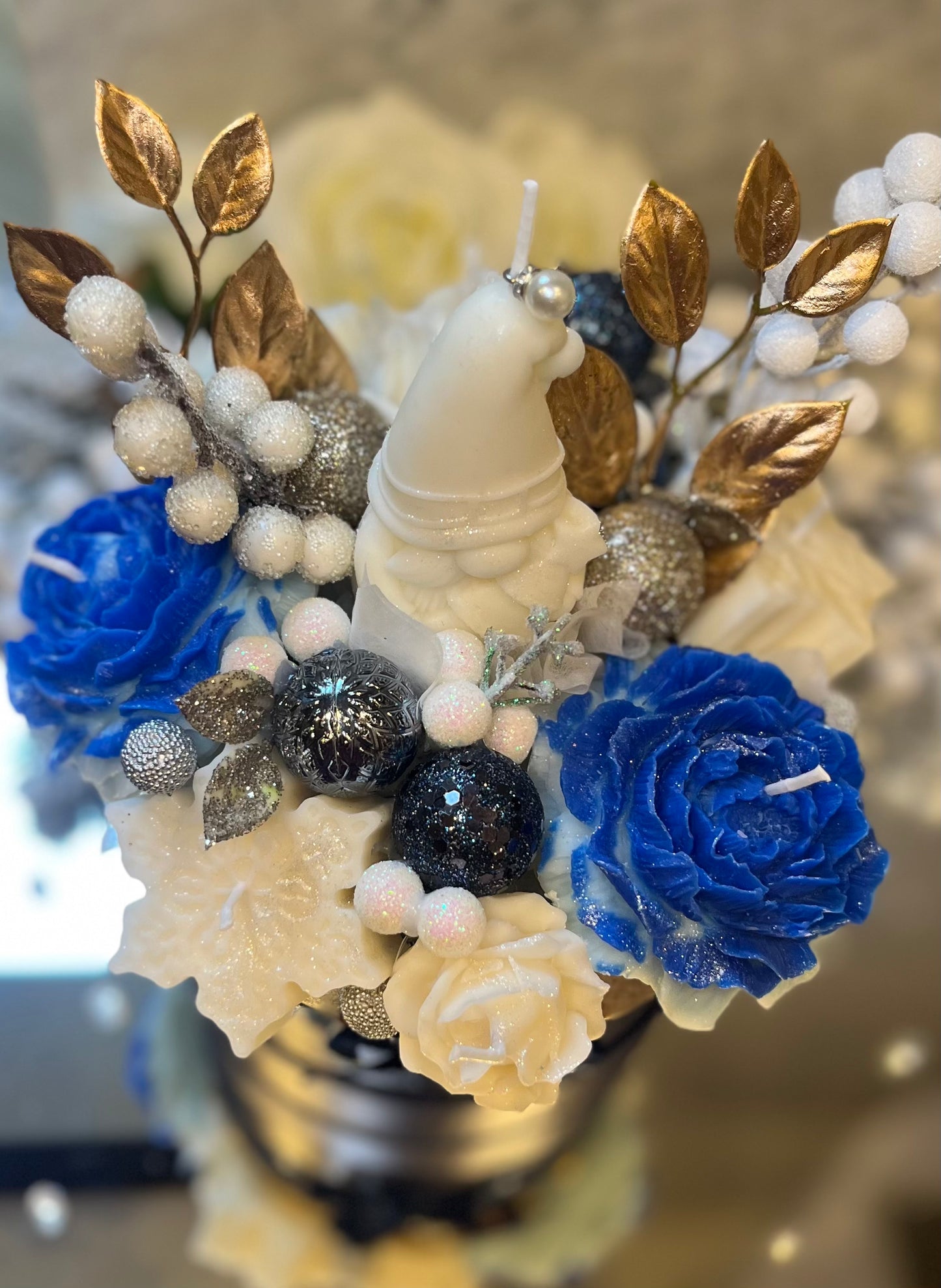 Midnight Noël Luxury Candle Bouquet