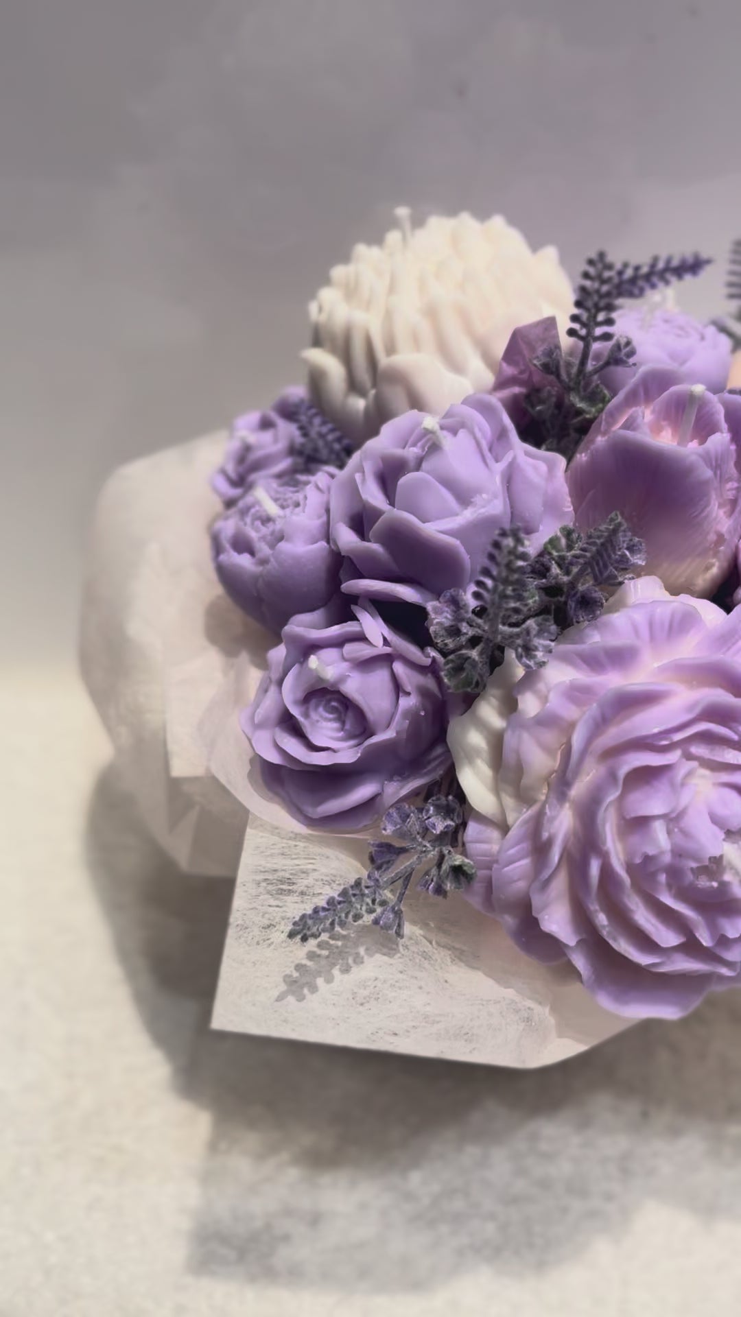 candle bouquet 